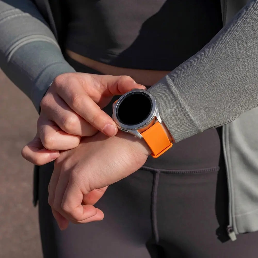 Bracelet sport Fossil gen 6 - 44mm (orange)