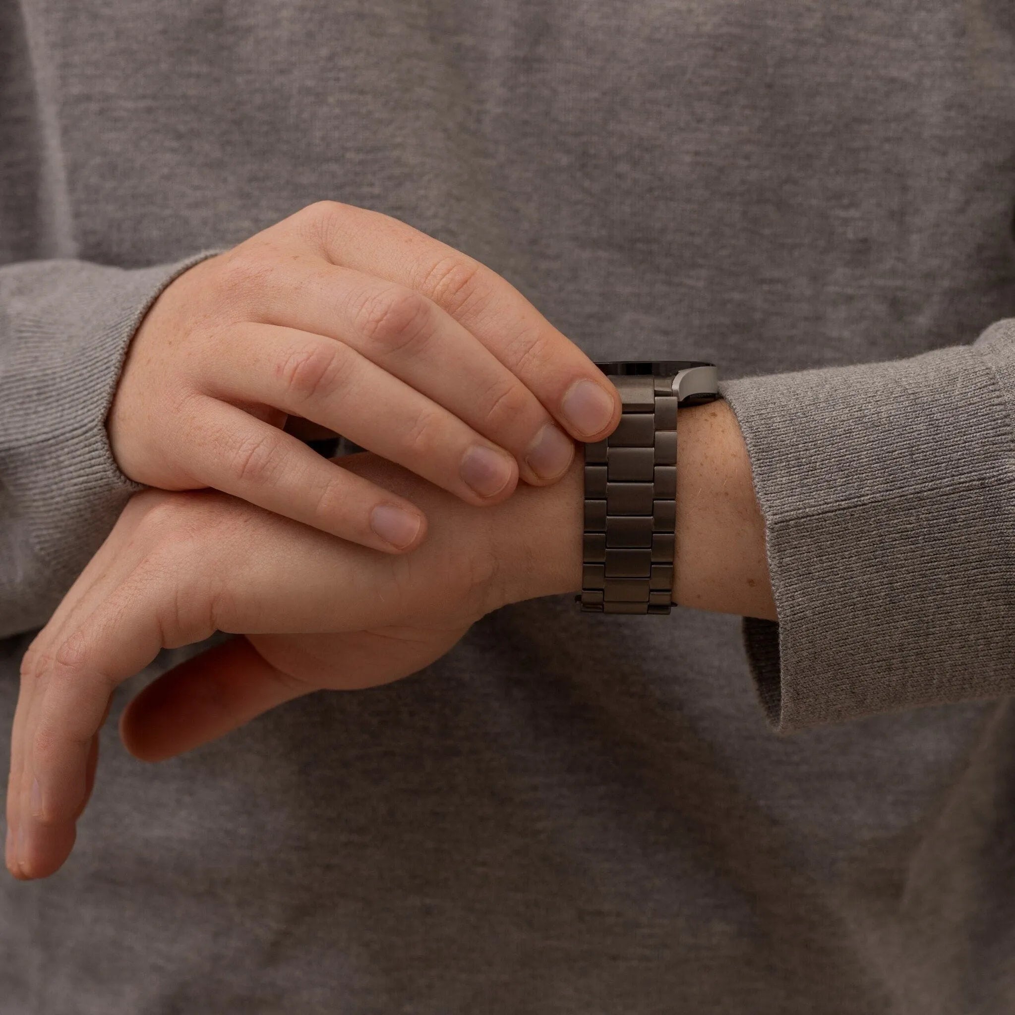 Bracelet titane Polar Ignite (gris)
