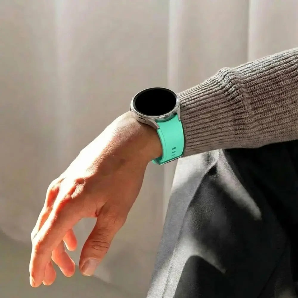 Samsung Galaxy Watch 6 Classic 47mm Silicone Strap Perfect Fit (Aqua)