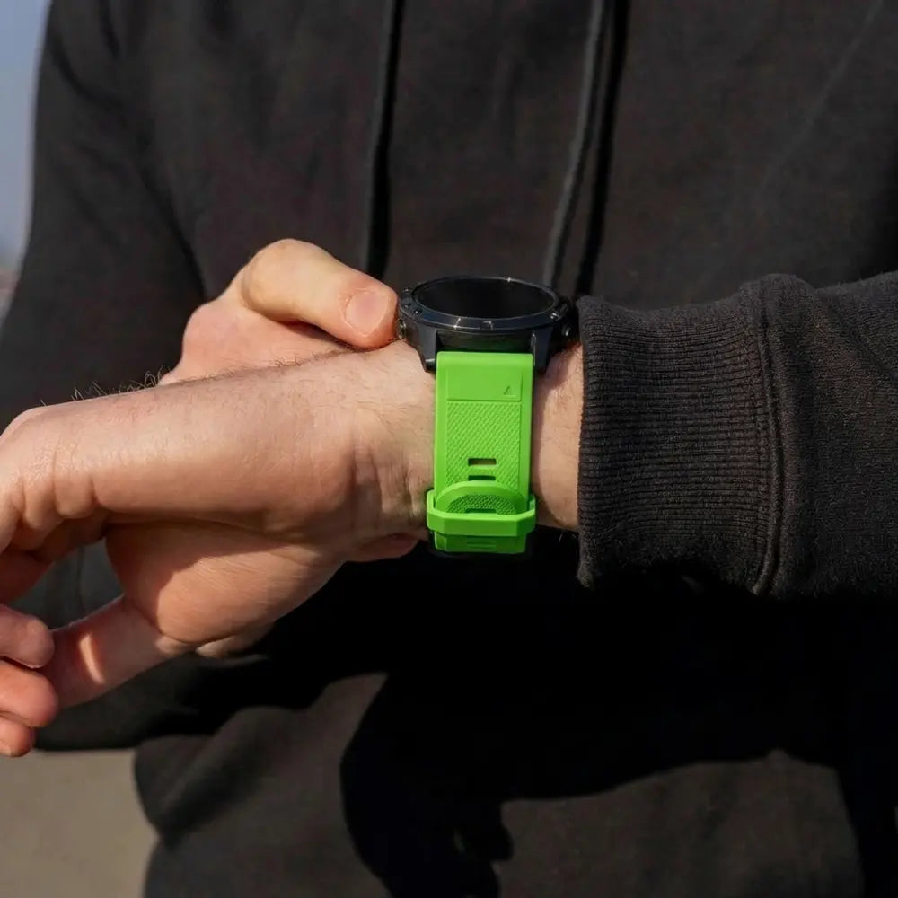 Garmin Forerunner 965 Silicone Strap (Green)