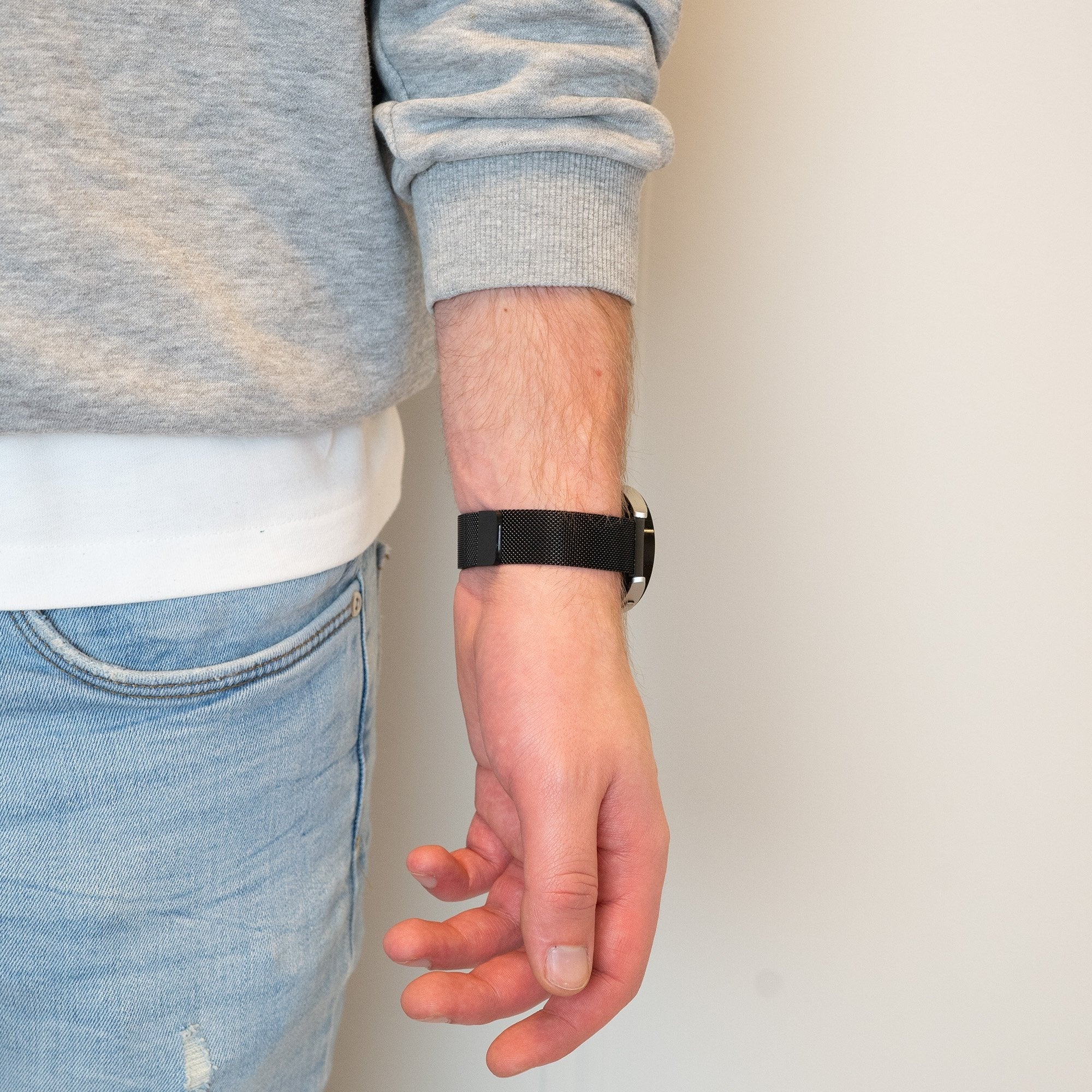 Bandz Bracelet milanais 'Loop' Huawei Watch GT 7 Pro (noir)
