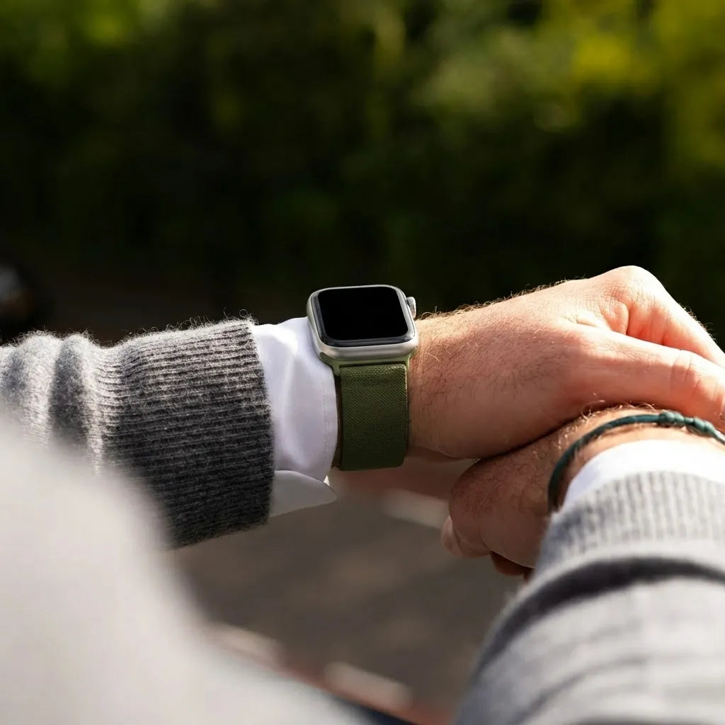 Bracelet élastique Apple Watch (vert)
