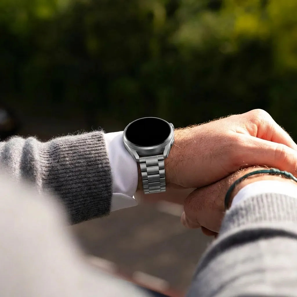 Bracelet titane 'One Push' Samsung Gear S3 (graphite)