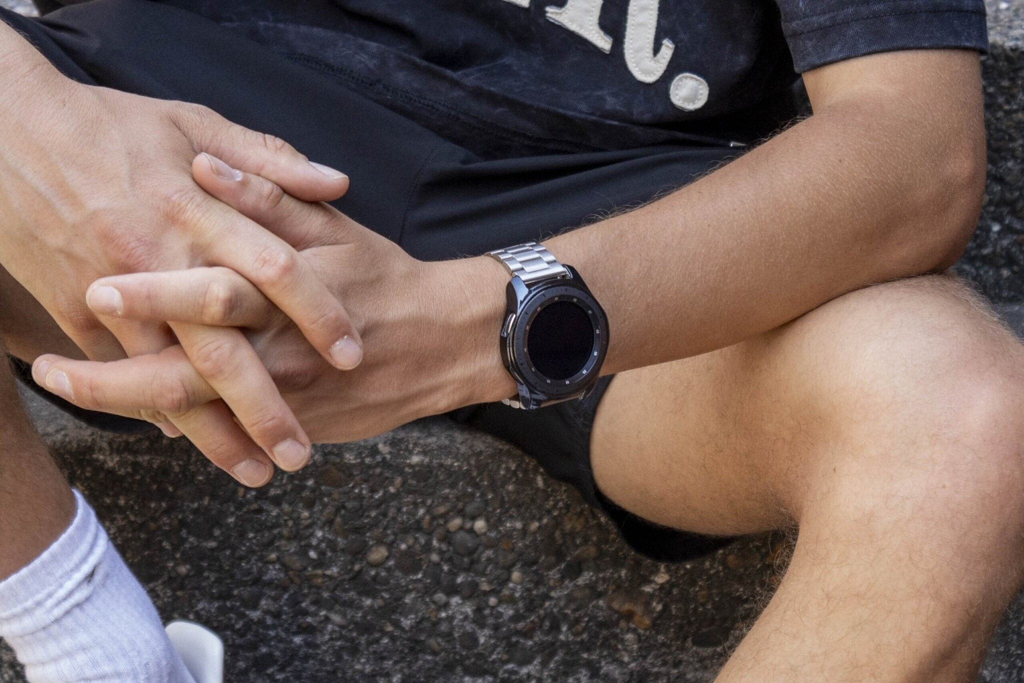 BALR Bracelet acier Samsung Gear S3 (argent)