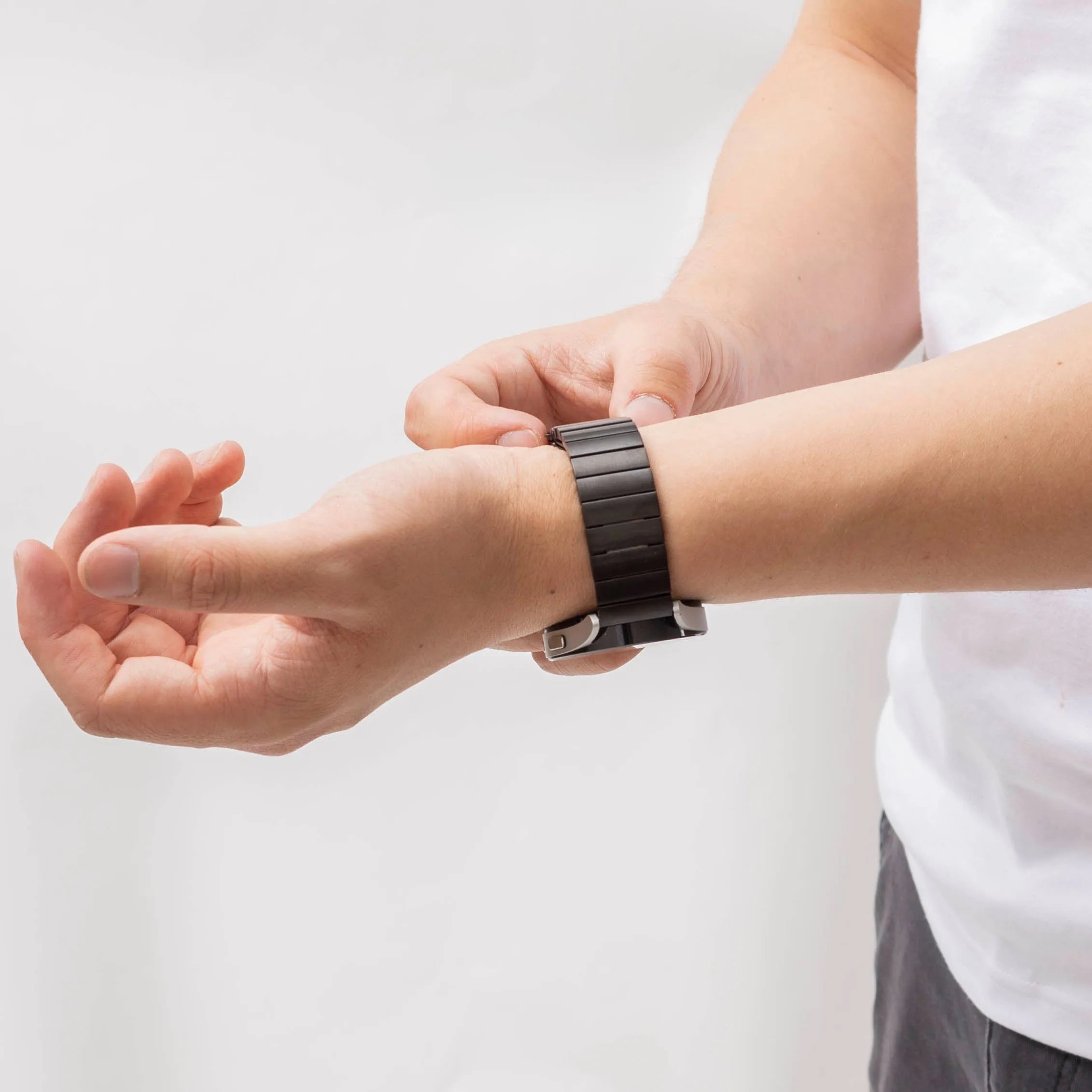 Bracelet métall Amazfit GTS 2 (noir)