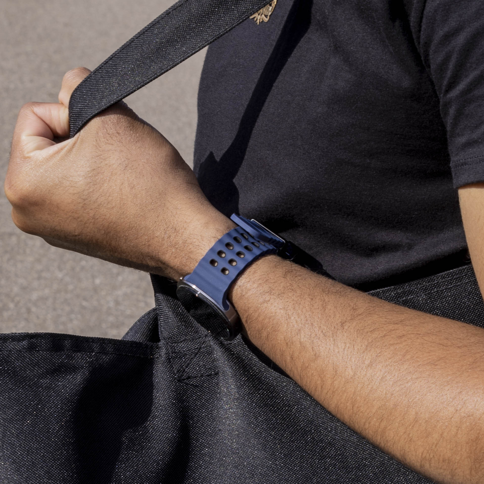 Samsung Galaxy Watch 8 - 40mm Ocean Strap (Blue/Black)