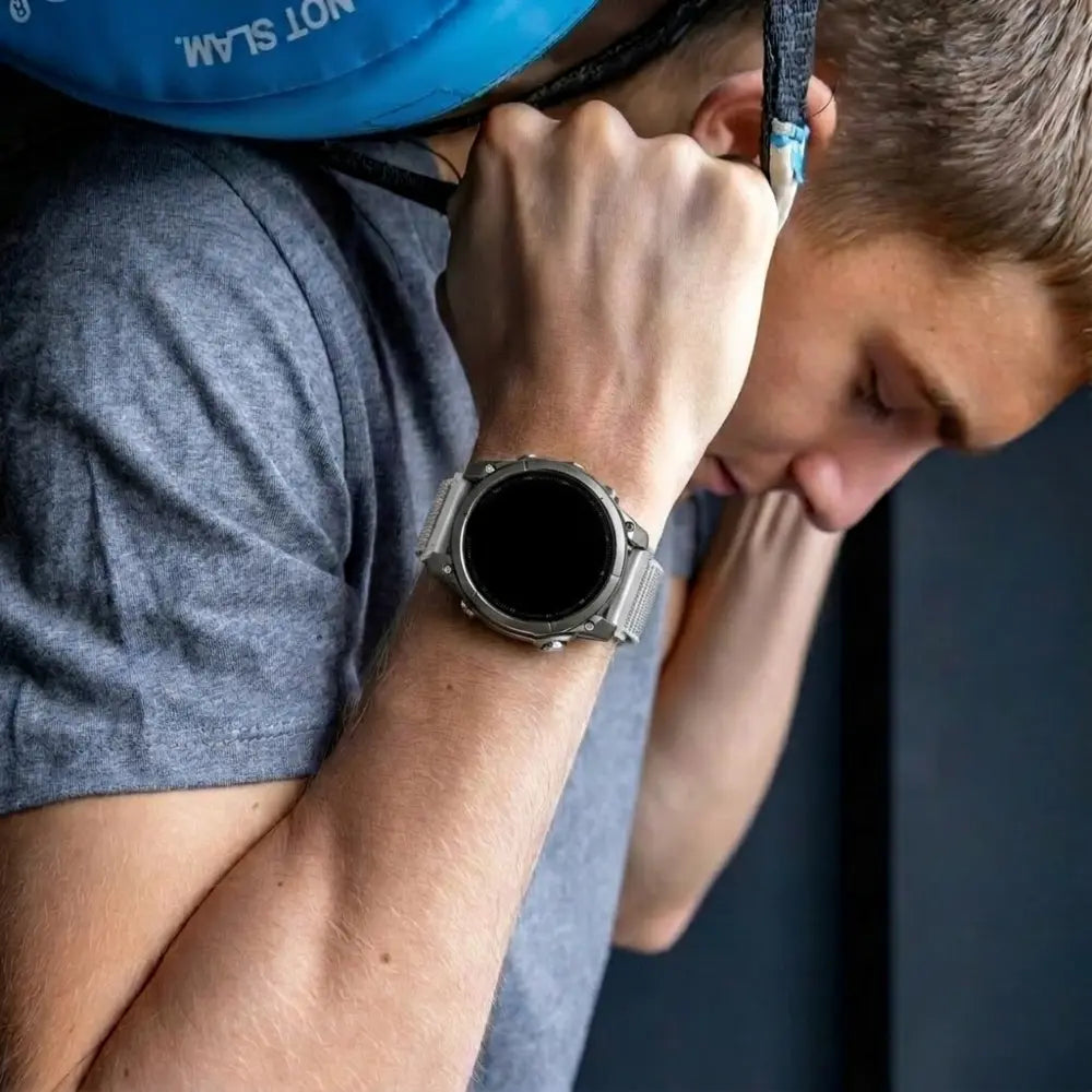 Garmin Fenix 7 Premium Nylon Strap (Grey)