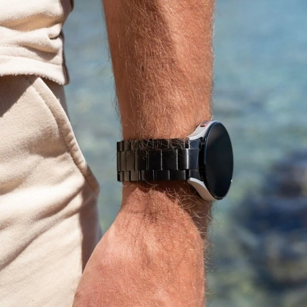 Bracelet titane Huawei Watch GT 2 (noir)