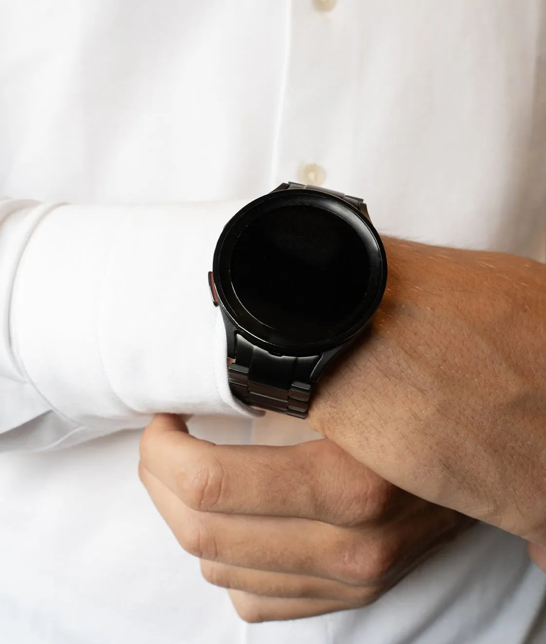 Bracelet acier OnePlus Watch (noir)