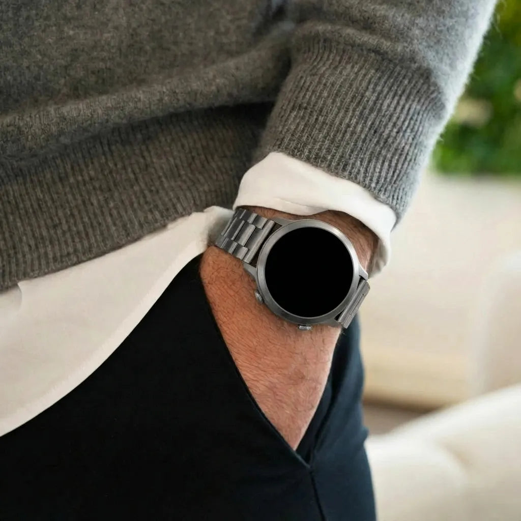 Bracelet titane 'One Push' Samsung Gear S3 (graphite)