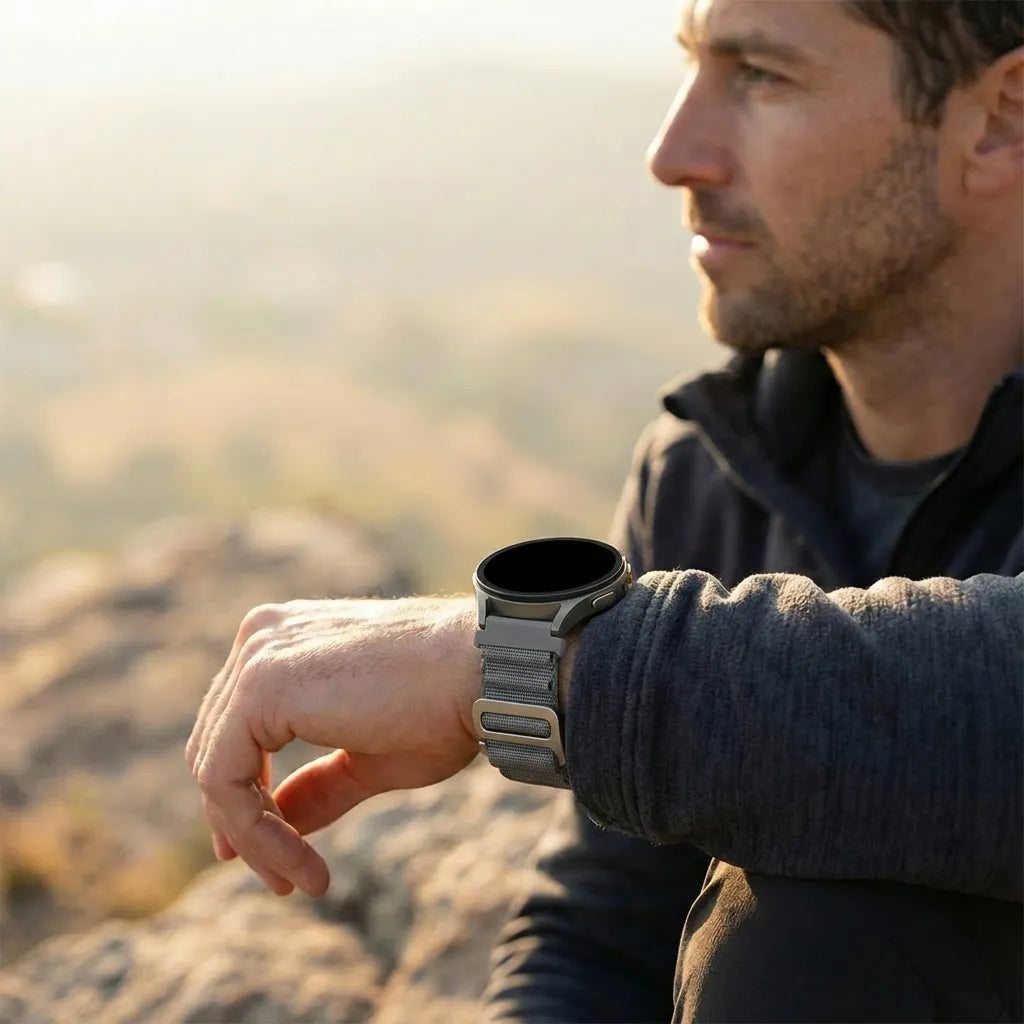 Bandz Bracelet Alpine Suunto Nautic S (gris)