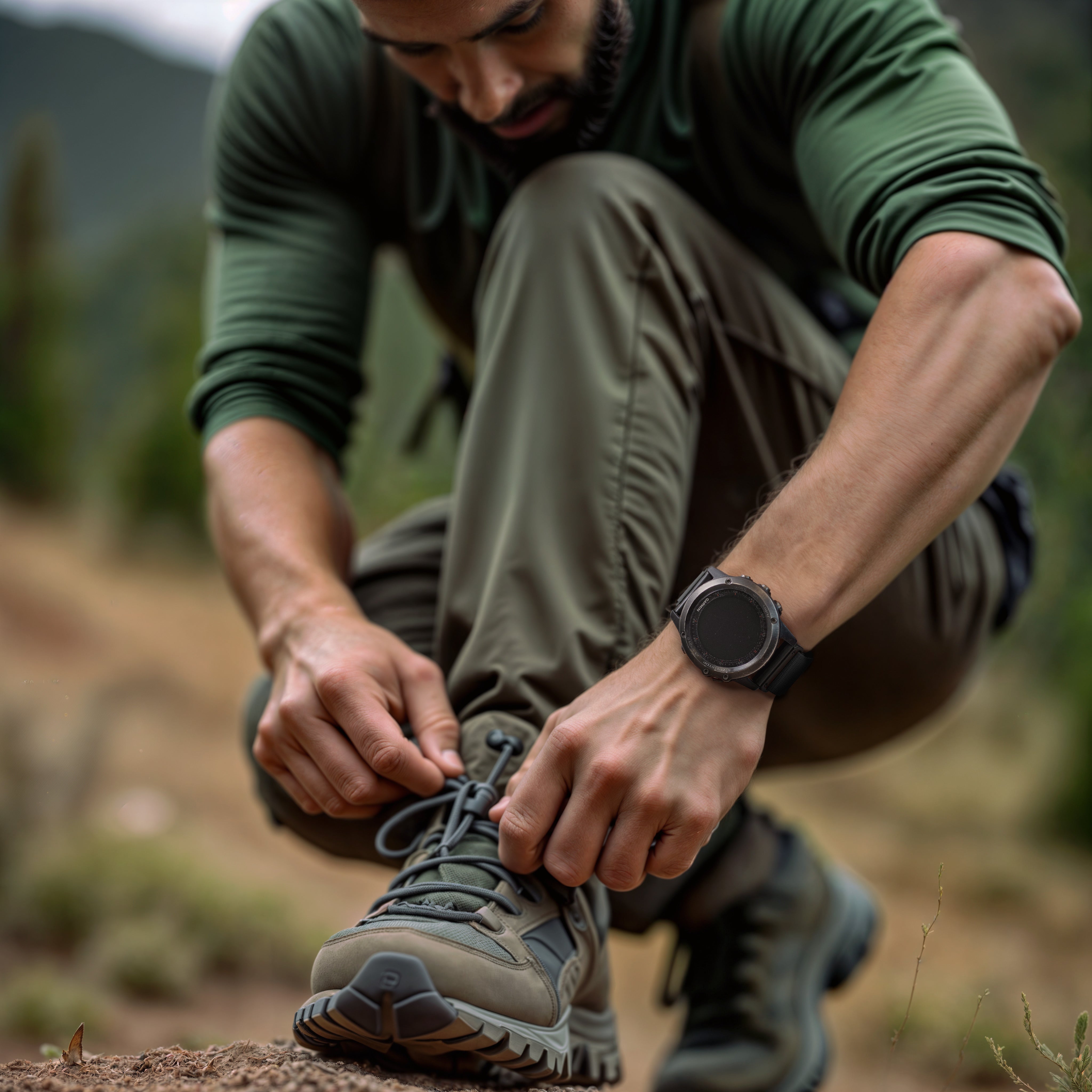 Bracelet Alpine Garmin Instinct 3 - 50mm (noir)