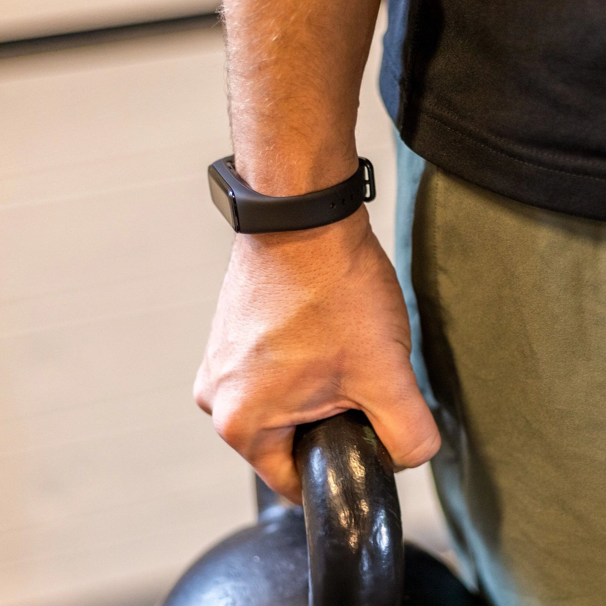Bracelet silicone pour Samsung Galaxy Fit 2 (noir)