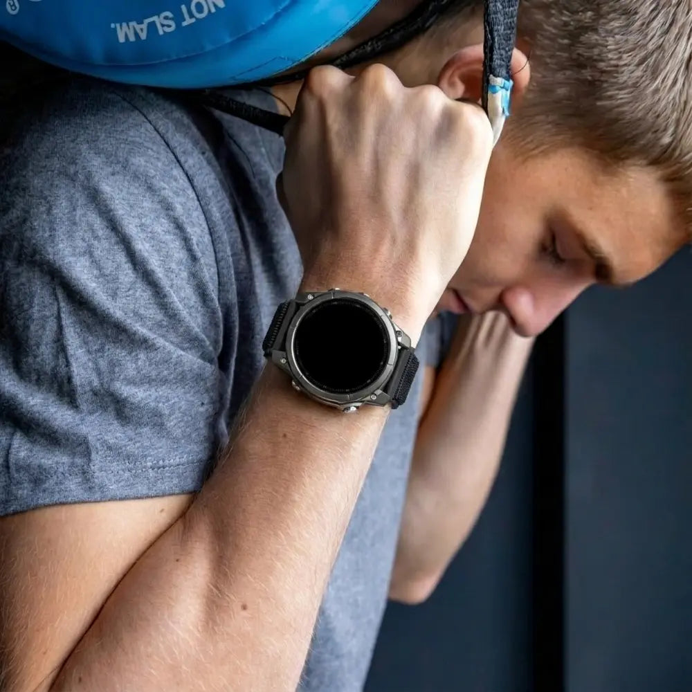 Garmin Fenix 7 premium nylon band (zwart)