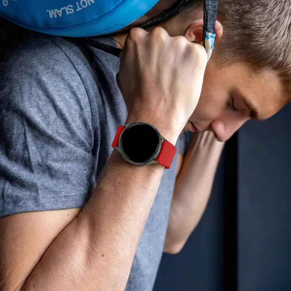 Bandz Bracelet sport 'Deluxe' Garmin Vivomove HR (rouge)