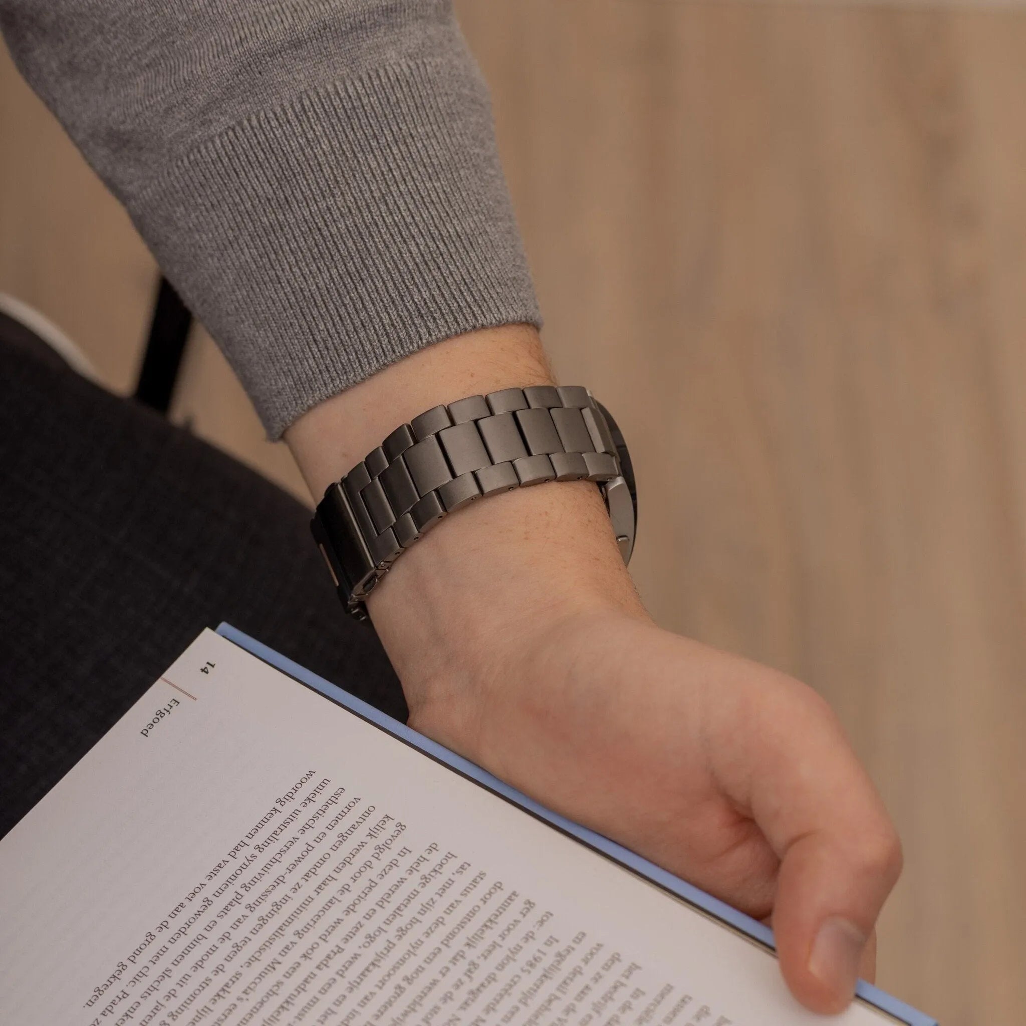 Bracelet titane Polar Ignite (gris)