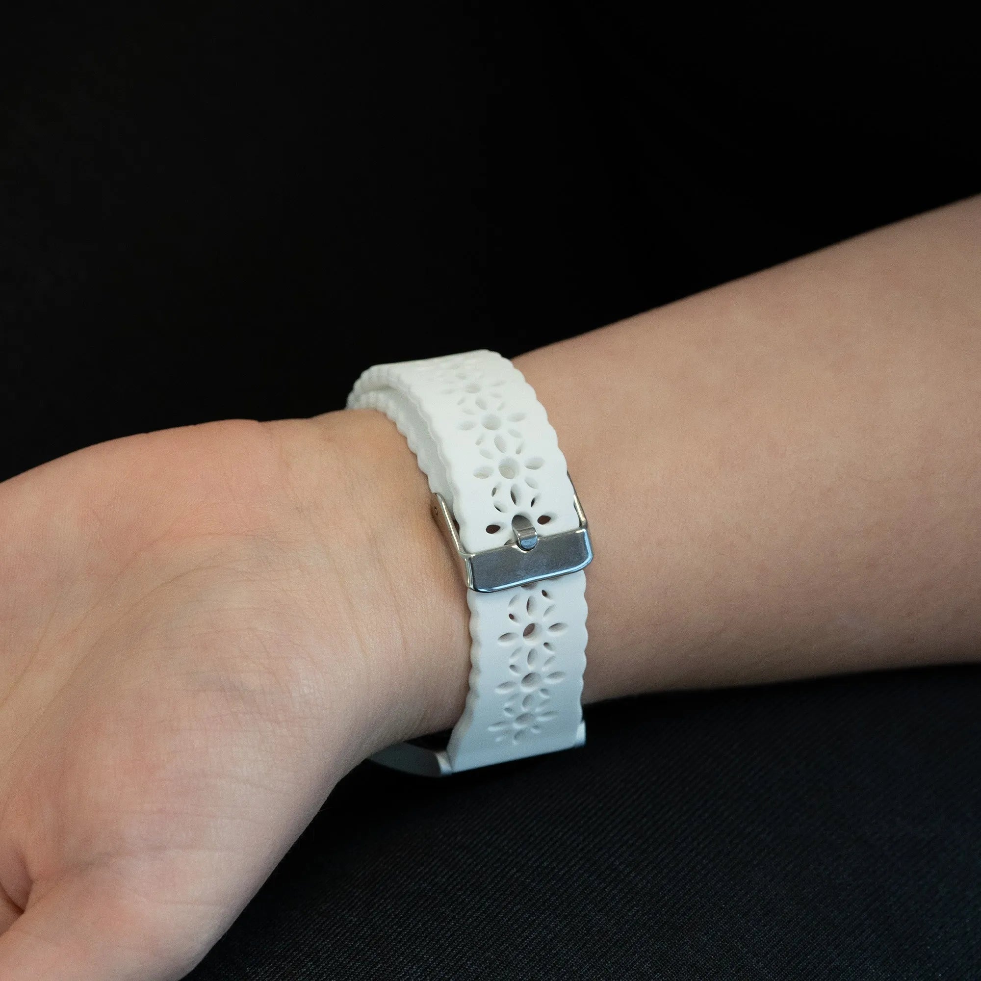 Bandz Bracelet silicone aéré ICE Smart 2.0 Square 1.70 (blanc)