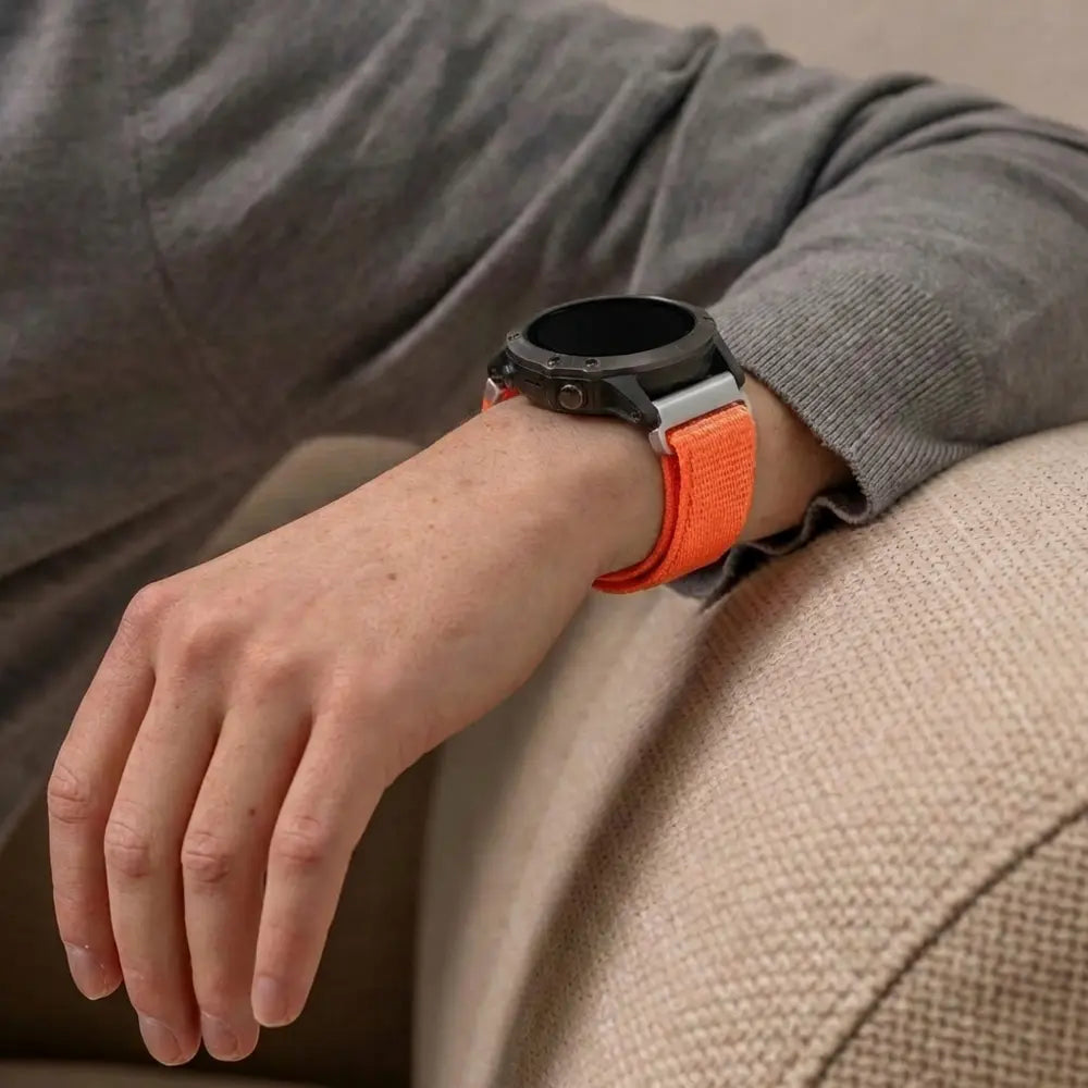 Bracelet nylon Garmin Fenix 7 (orange)