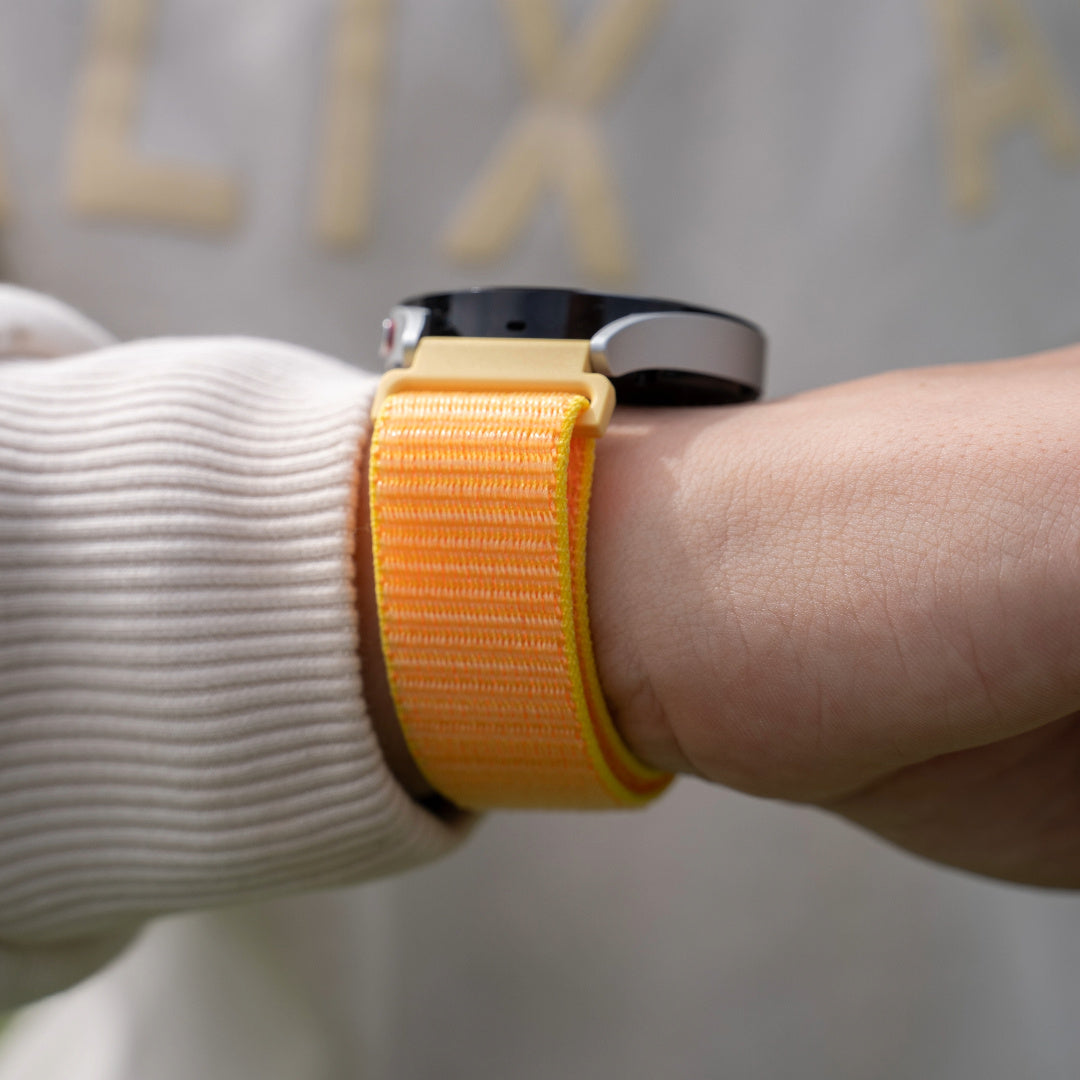 Bracelet nylon Huawei Watch GT 7 Pro (jaune clair)