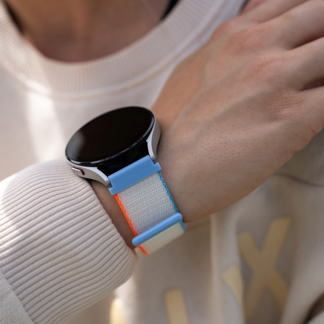 Bracelet nylon Withings Steel HR - 40mm (blanc lait)