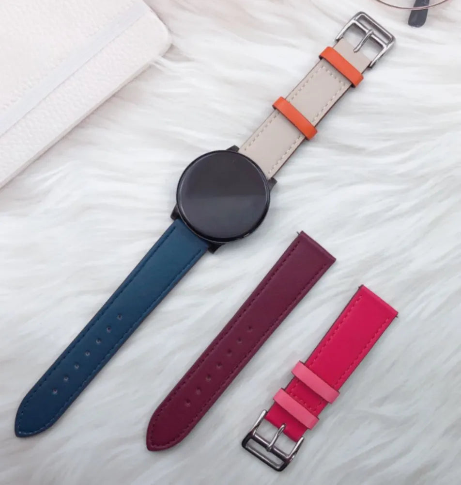 Leather Strap 'Duo', lifestyle photo