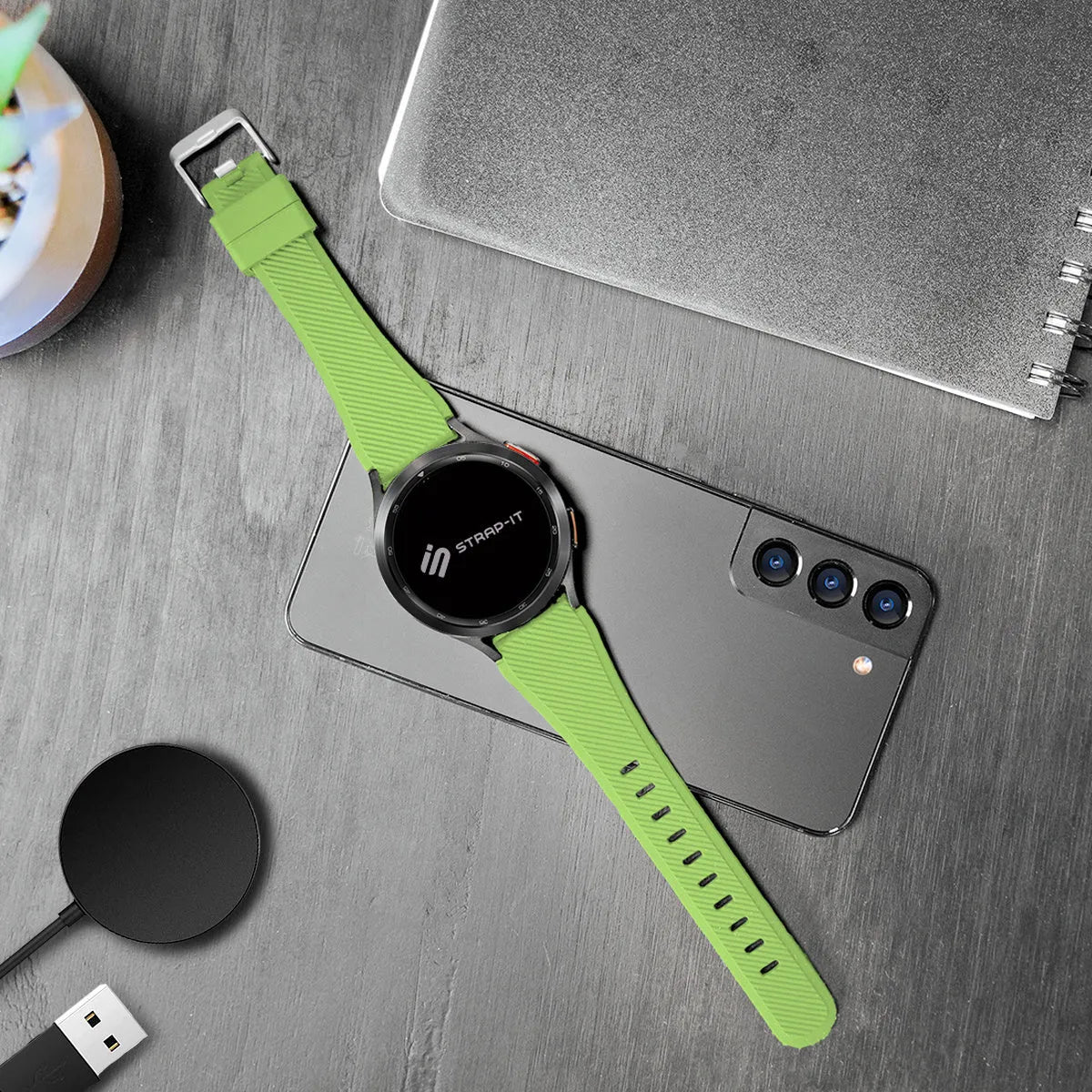 Gard Pro Ultra 3 Twill Silicone Strap (Light Green)