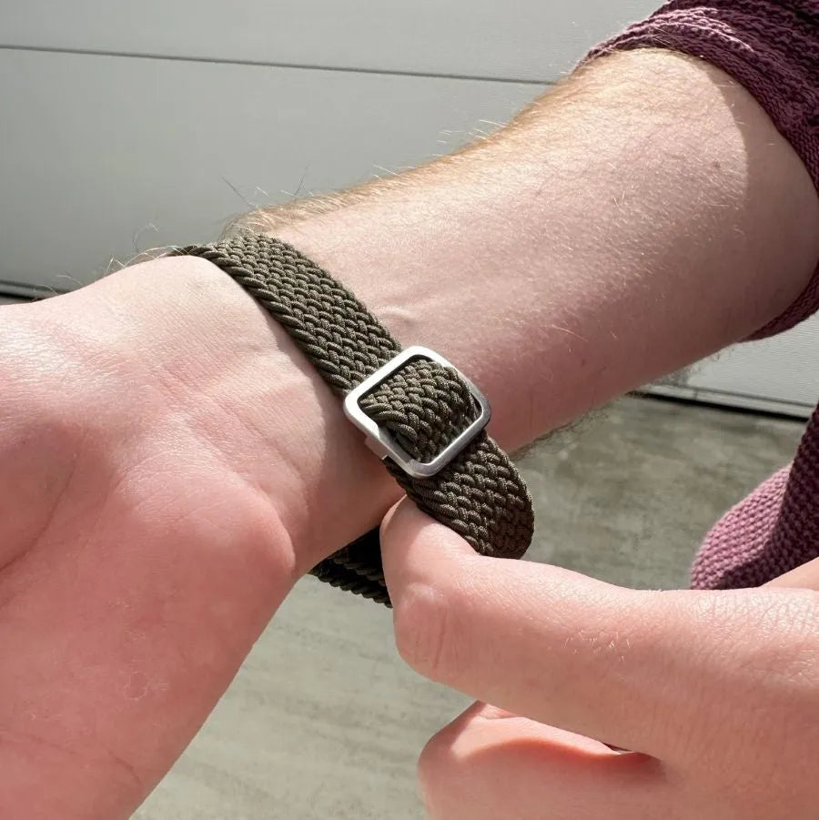 Bracelet tissé réglable OnePlus Watch 3 (vert)