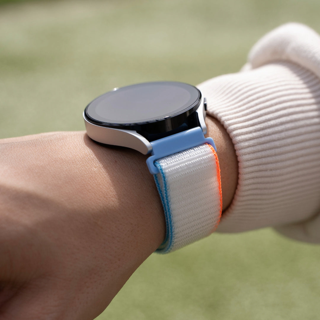 Bracelet nylon Withings Steel HR - 40mm (blanc lait)
