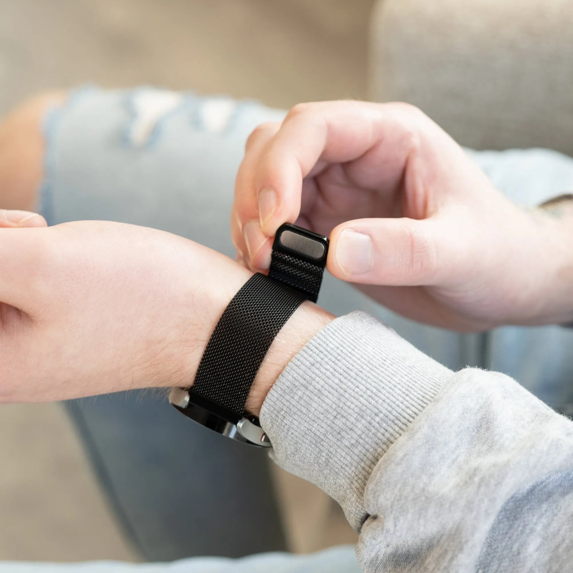 Bracelet milanais ICE Smart 2.0 Round 1.20 (noir)