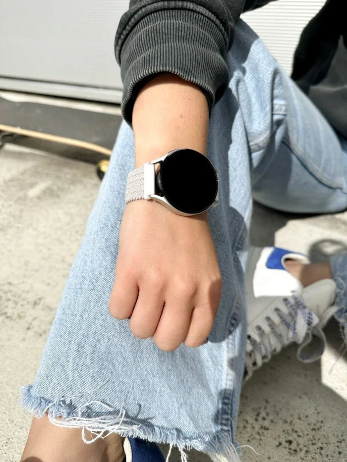 Coros Apex 42mm Adjustable Braided Strap (White)