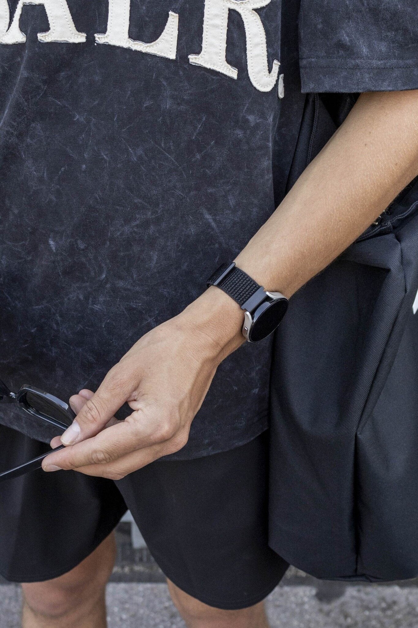 BALR Bracelet nylon Samsung Galaxy Watch 6 44mm (noir)