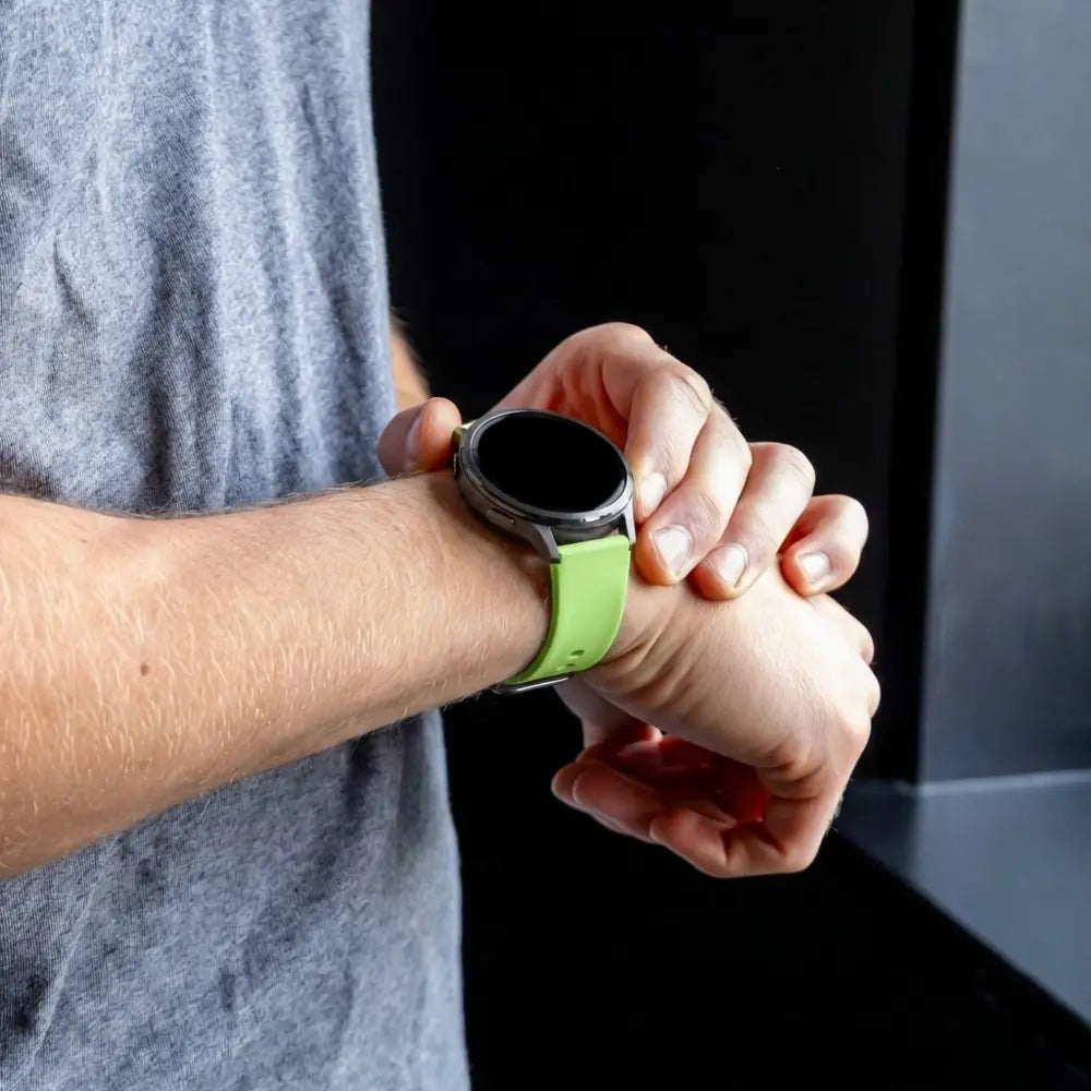 Bandz Garmin Vivomove 3s Sport Strap 'Deluxe' (Green)