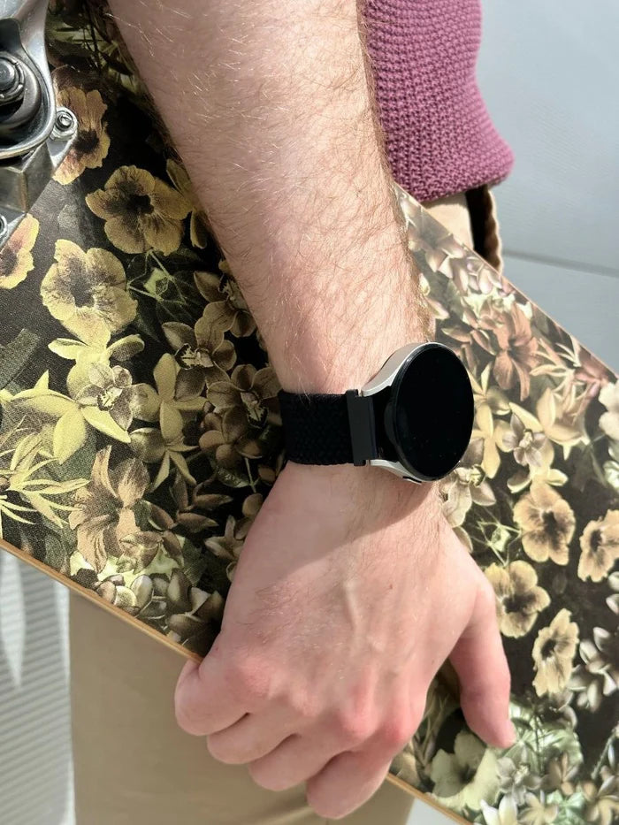 Bracelet tressé réglable Amazfit Bip U (Pro) (noir)
