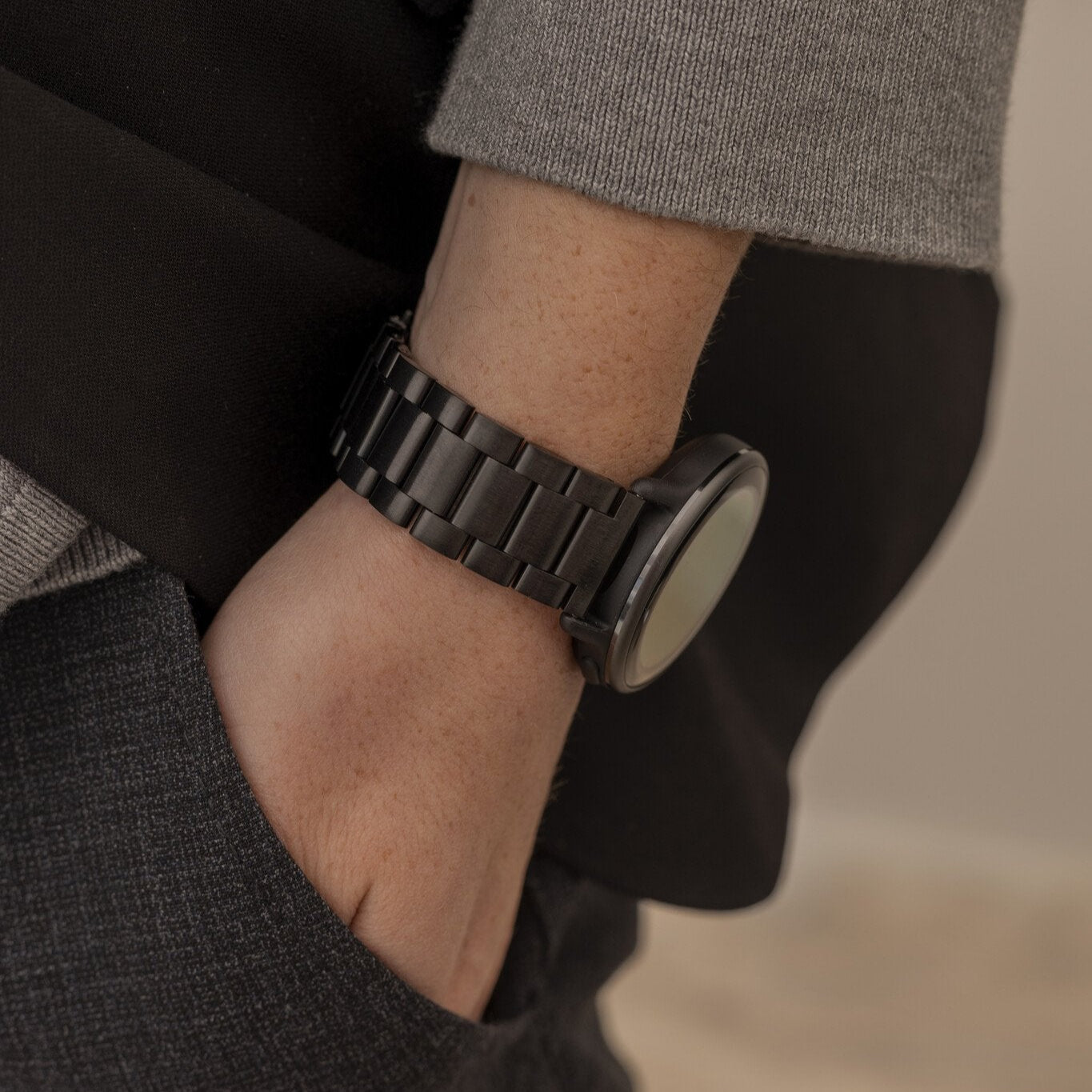 Bracelet acier Samsung Galaxy Watch 7 - 40mm (noir)
