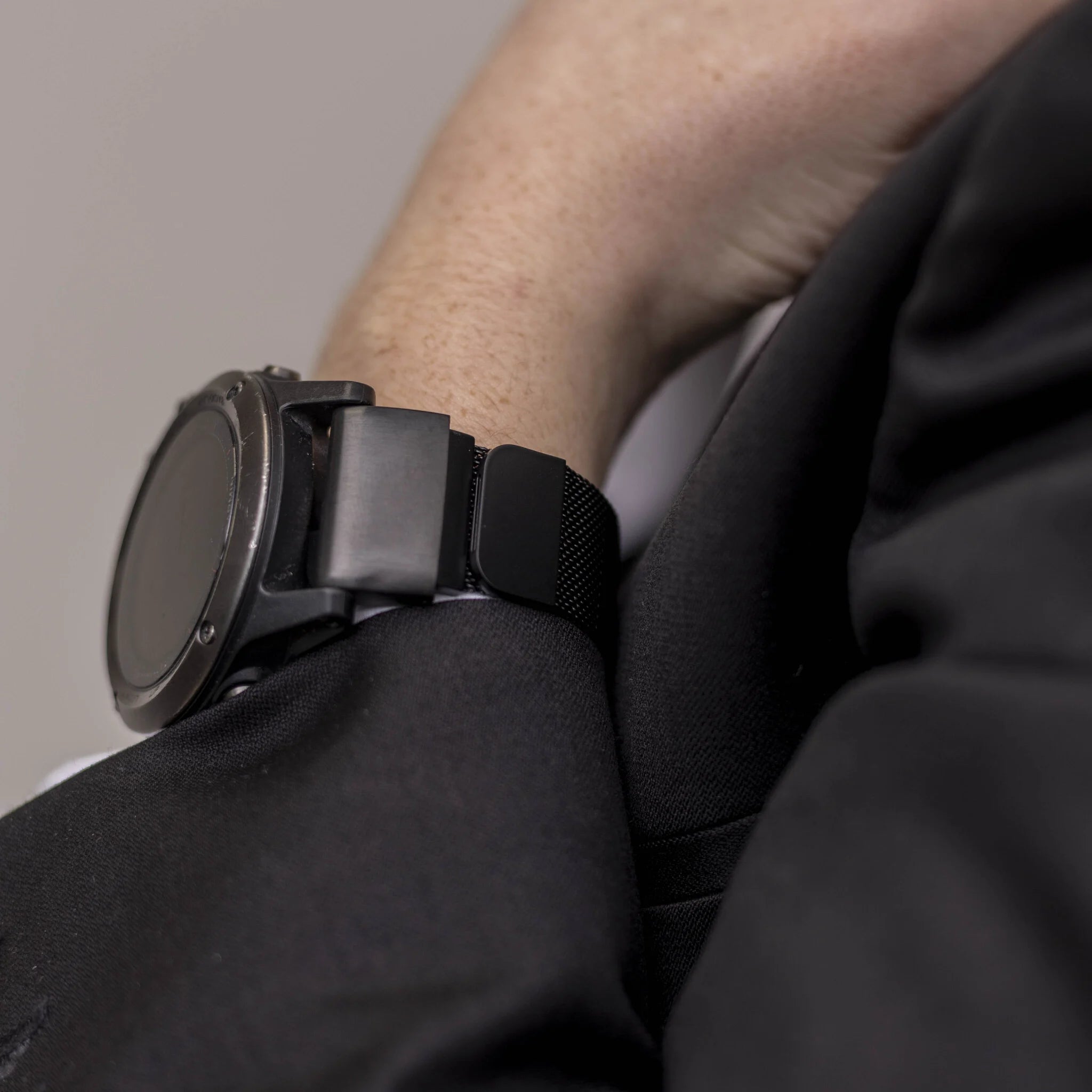 Bracelet Milanais Garmin Epix Gen 2 (noir)