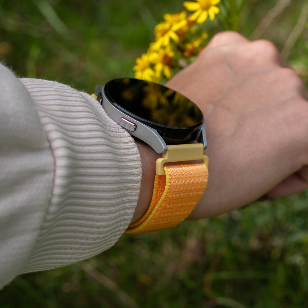 Bracelet nylon Huawei Watch GT 7 Pro (jaune clair)