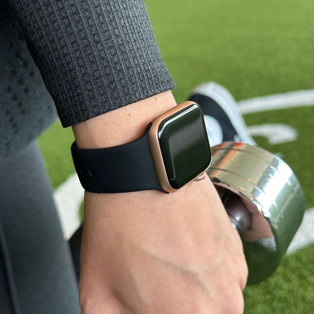 Bracelet silicone Apple Watch Ultra (noir)
