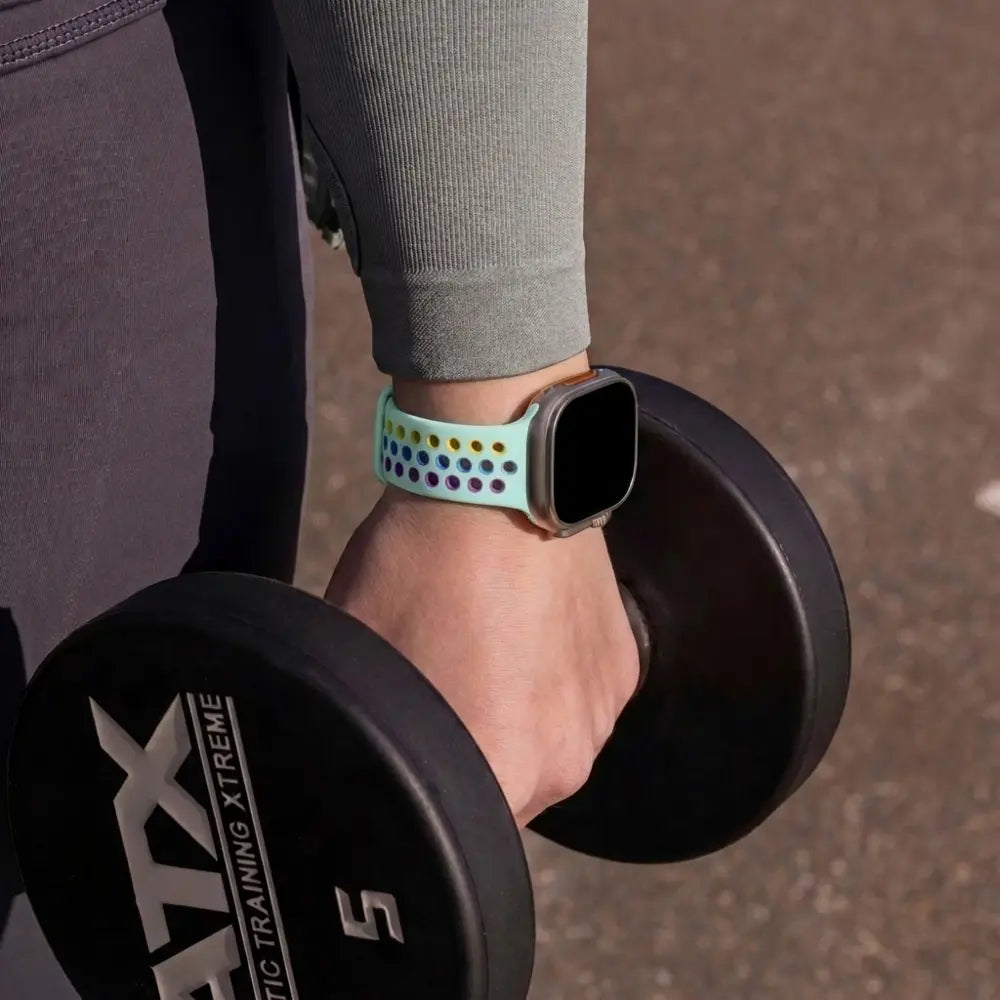Apple Watch Ultra Sport+ Strap (Colourful Light Blue)