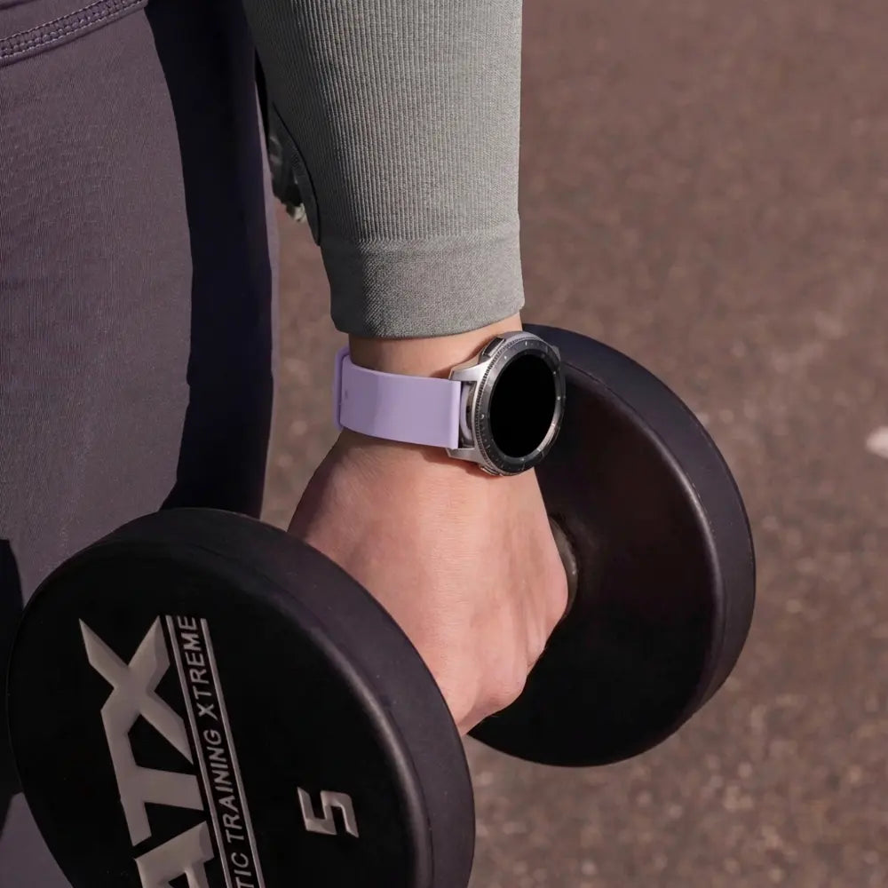 Bracelet sport Samsung Galaxy Watch FE (violet clair)