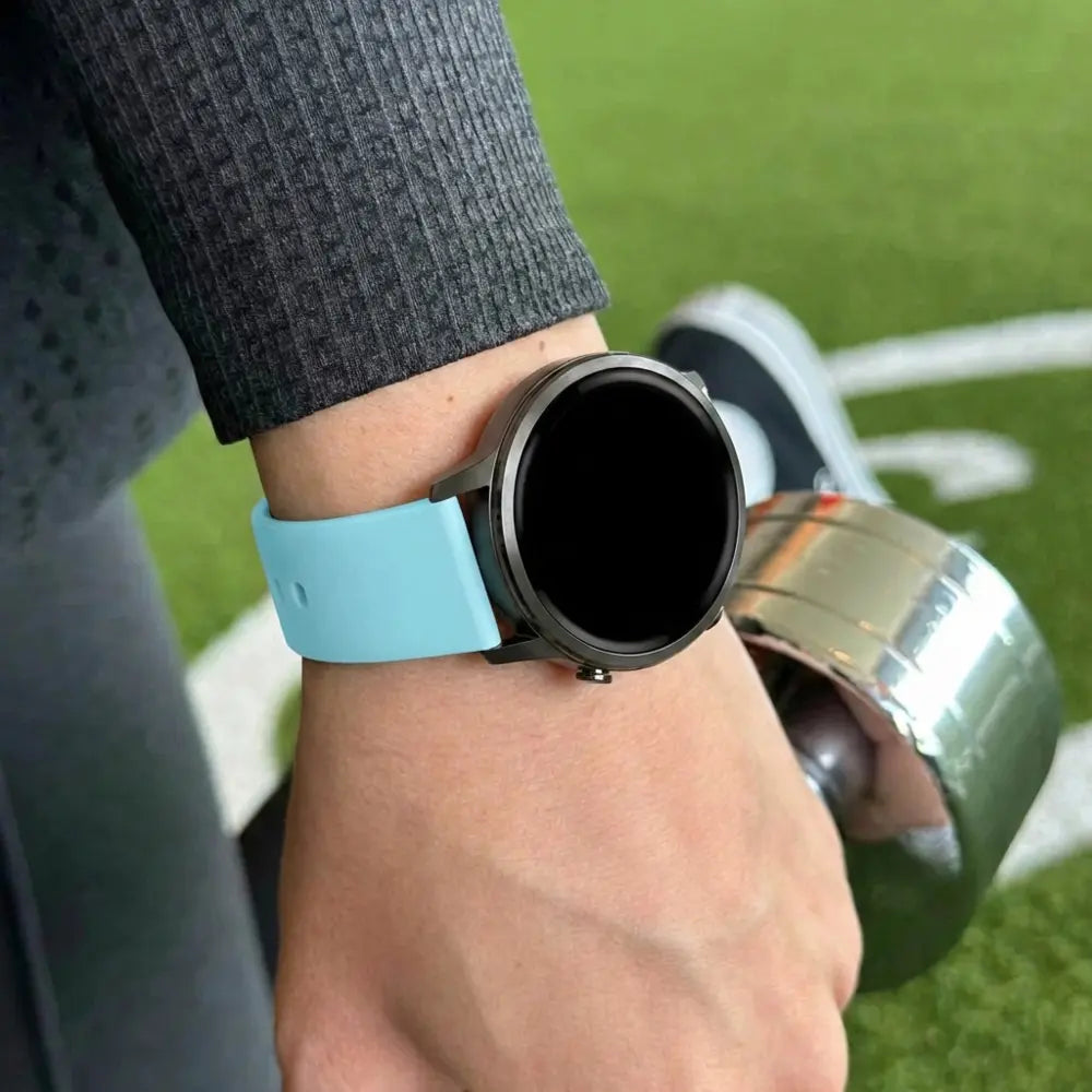 Bandz Garmin Venu SQ 2 Sport Strap 'Deluxe' (Light Blue)