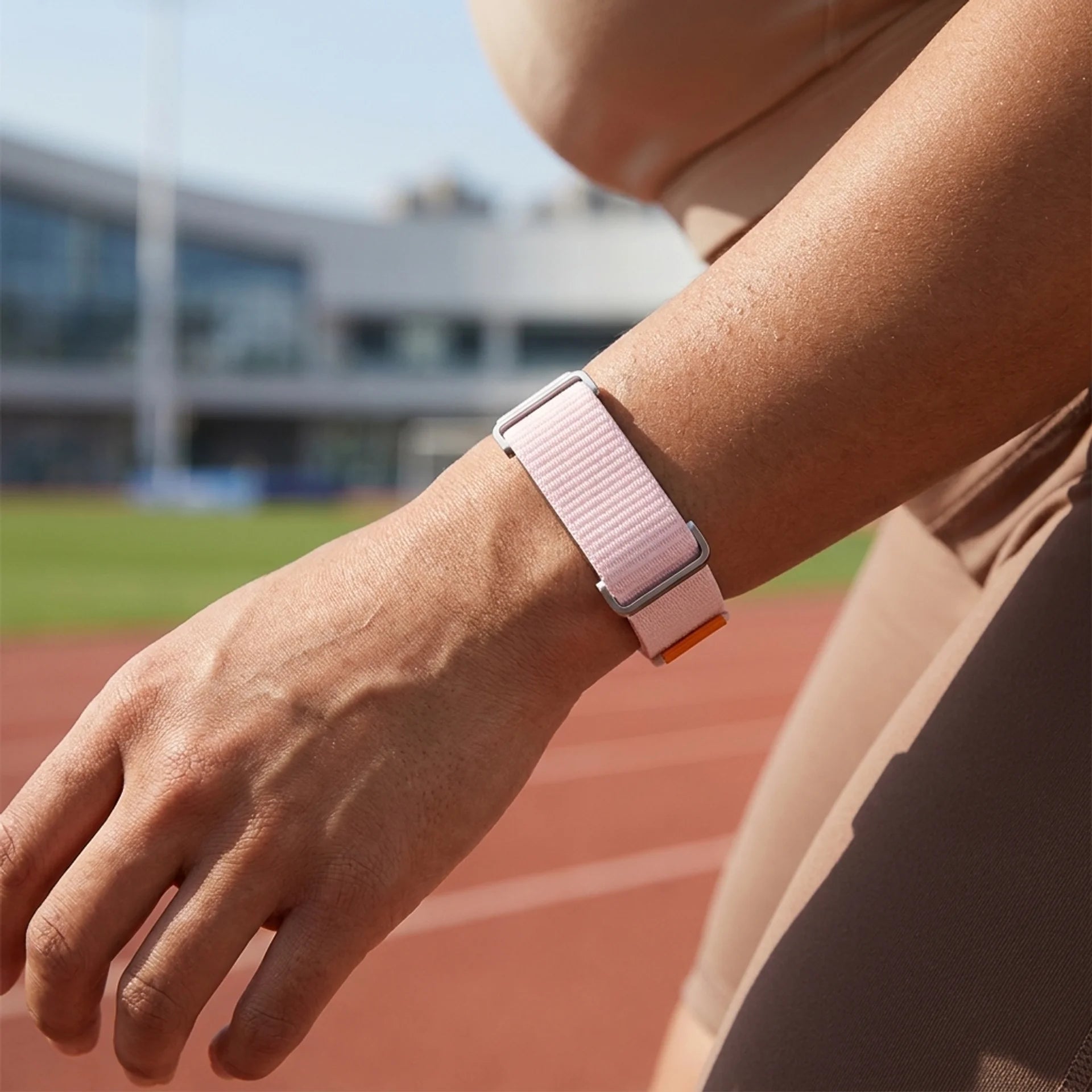 Bracelet nylon ultra fine Fitbit Air (rose)
