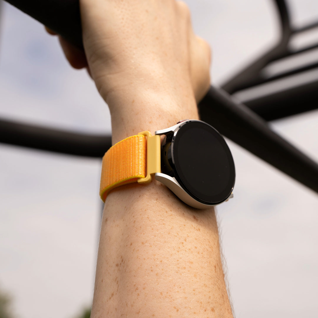 Bracelet nylon Huawei Watch GT 7 Pro (jaune clair)
