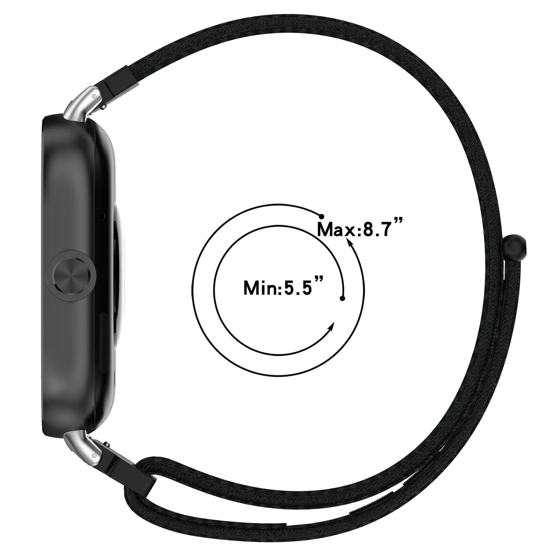 Bracelet nylon Redmi Watch 5 (noir)