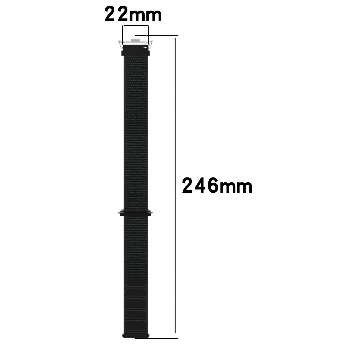 Bracelet nylon Redmi Watch 6 Lite (vert militaire)