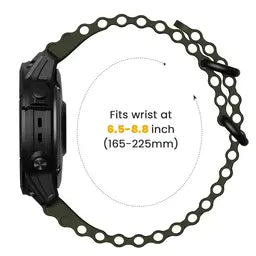 Garmin Instinct 3 - 50mm Ocean Strap (Army Green)