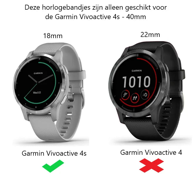 Bracelet tressé avec boucle Garmin Forerunner 255s (arc en ciel)
