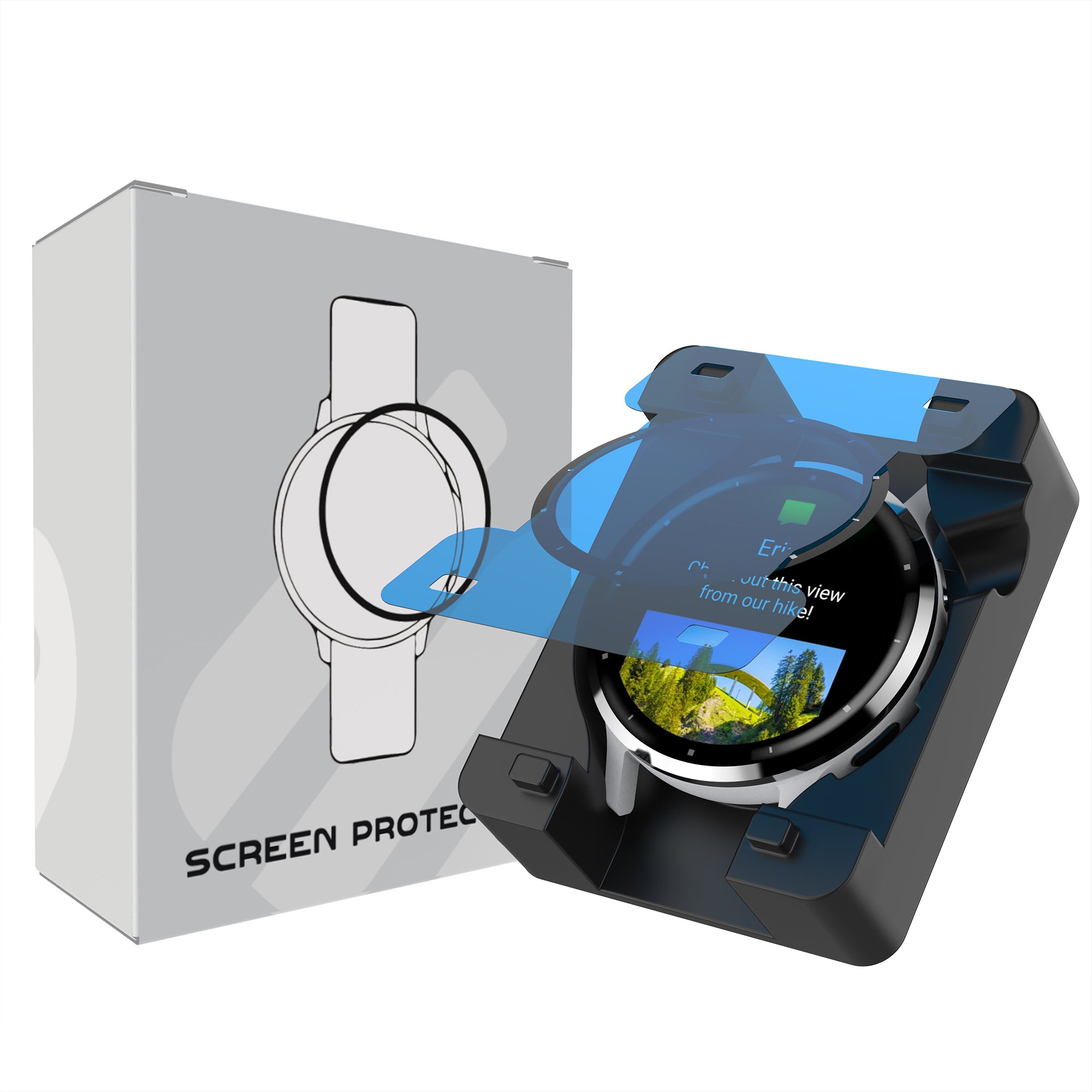 Protection d'écran avec outil de pose en un clic - Garmin Venu 3