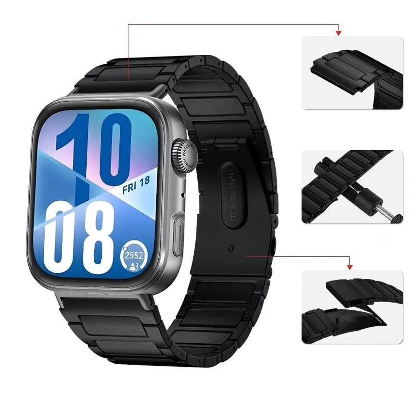 Bracelet titane Huawei Watch Fit 5 (noir)
