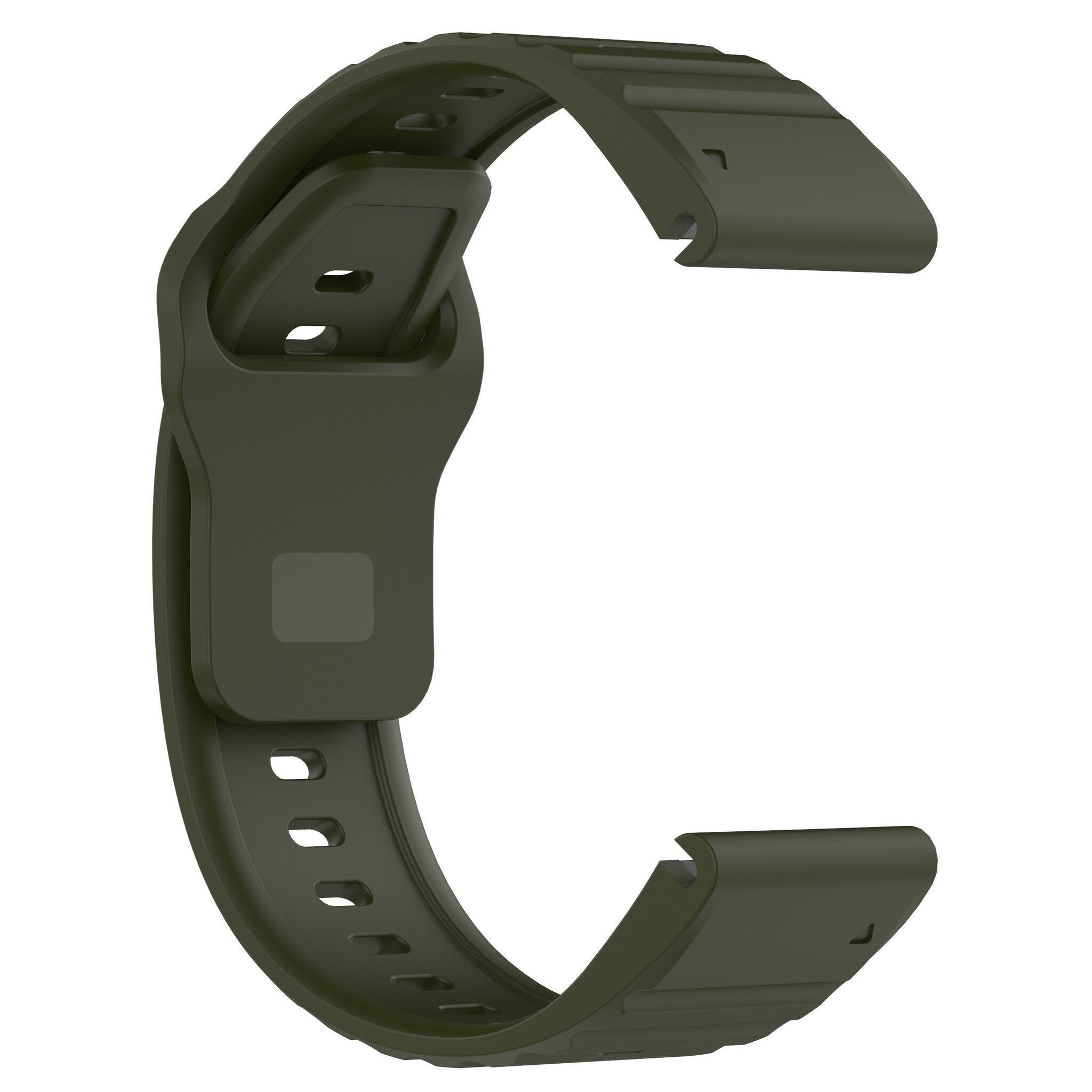 Bracelet silicone Outdoor Garmin Descent MK3i - 51mm (vert militaire)