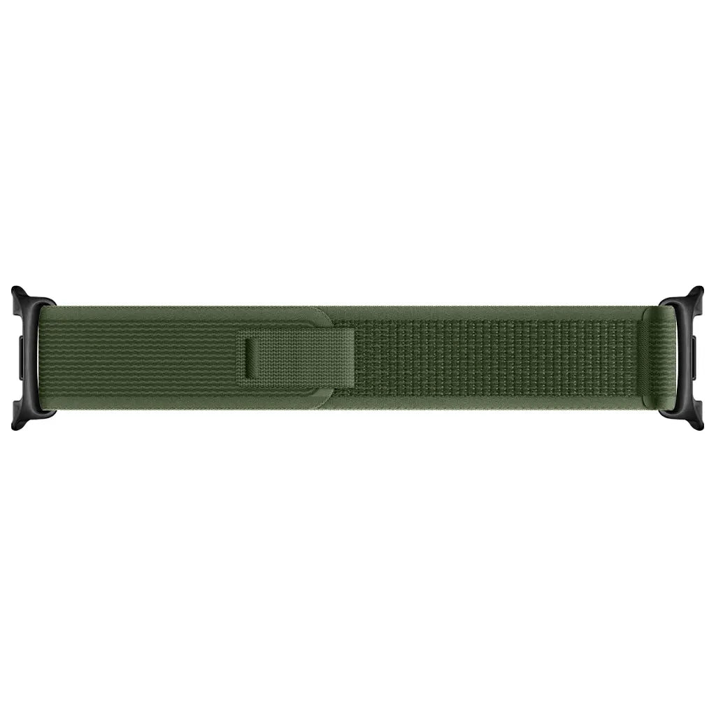 Bracelet nylon trail Samsung Galaxy Watch 8 - 40mm (vert militaire)